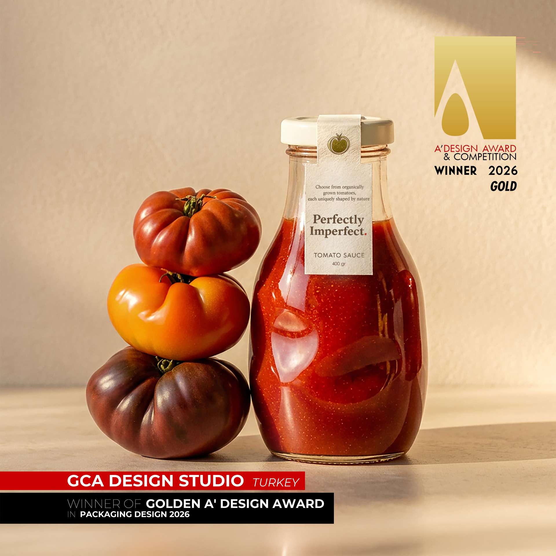 GCA Design Studio Tasarımı Perfectly Imperfect’e A’ Design Award’dan Altın Ödül!