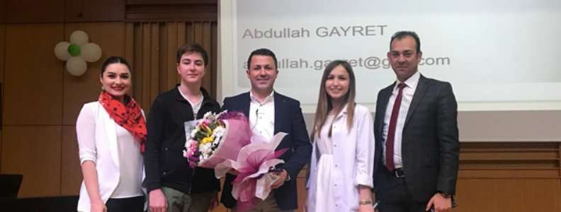 GCA Genel Müdürü Abdullah Gayret Ortaokul Öğrencilerine Meslek Deneyimlerini Anlattı