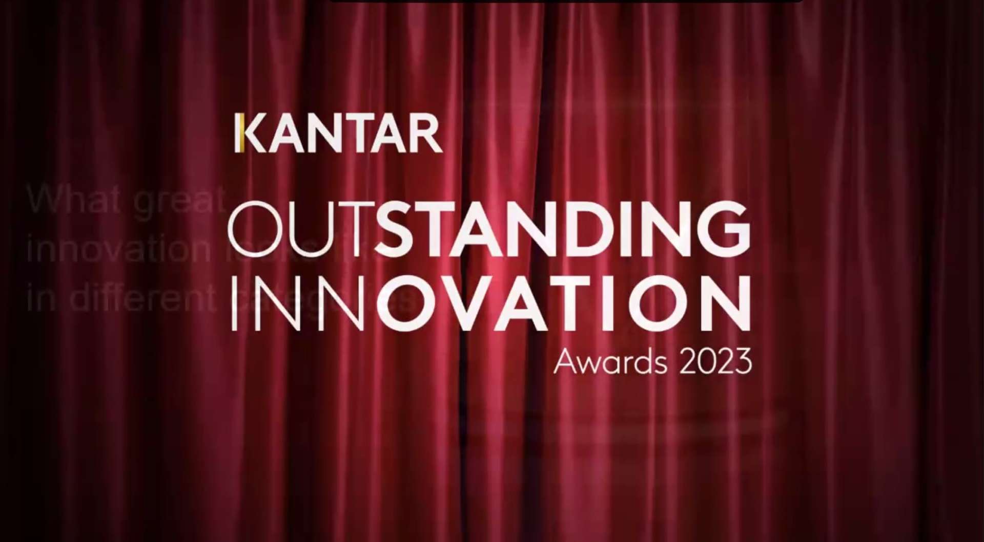 We Attended Outstanding Innovation Awards 2023 Webinar