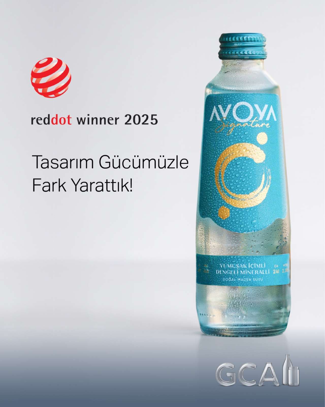 GCA Recognized for Design Excellence at the Red Dot Design Award